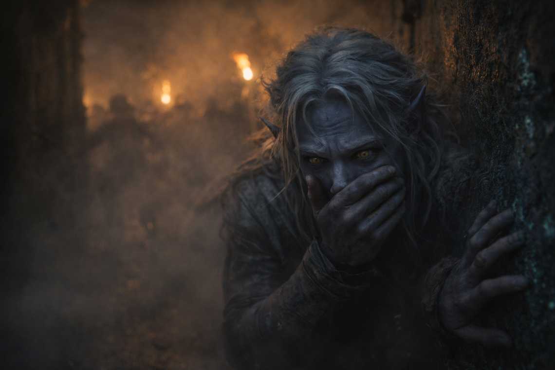 Drusniel waking to a deadly silence