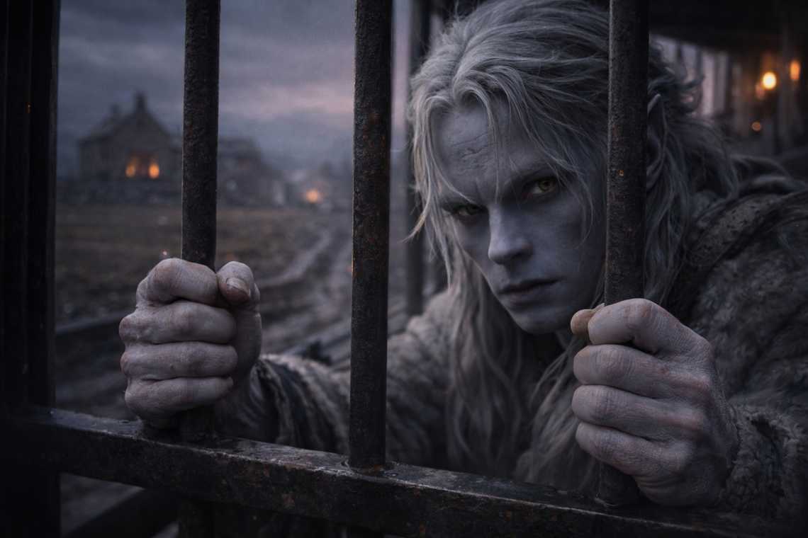 Caged and rolling east