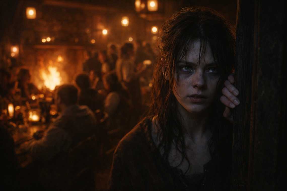 Inn common room scene