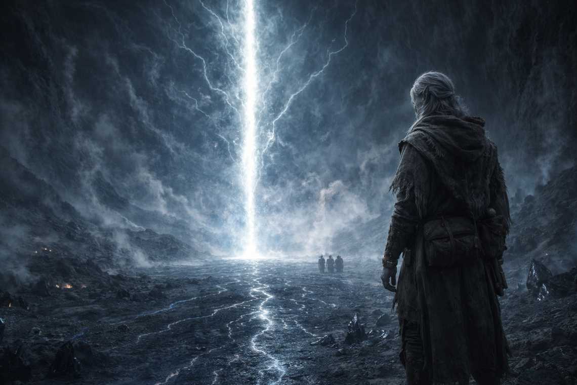 Drusniel as chisel, the barrier as hammer, the opening widening with every moment