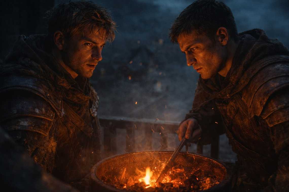 Garrick comparte la leyenda de Grukmar con Varian