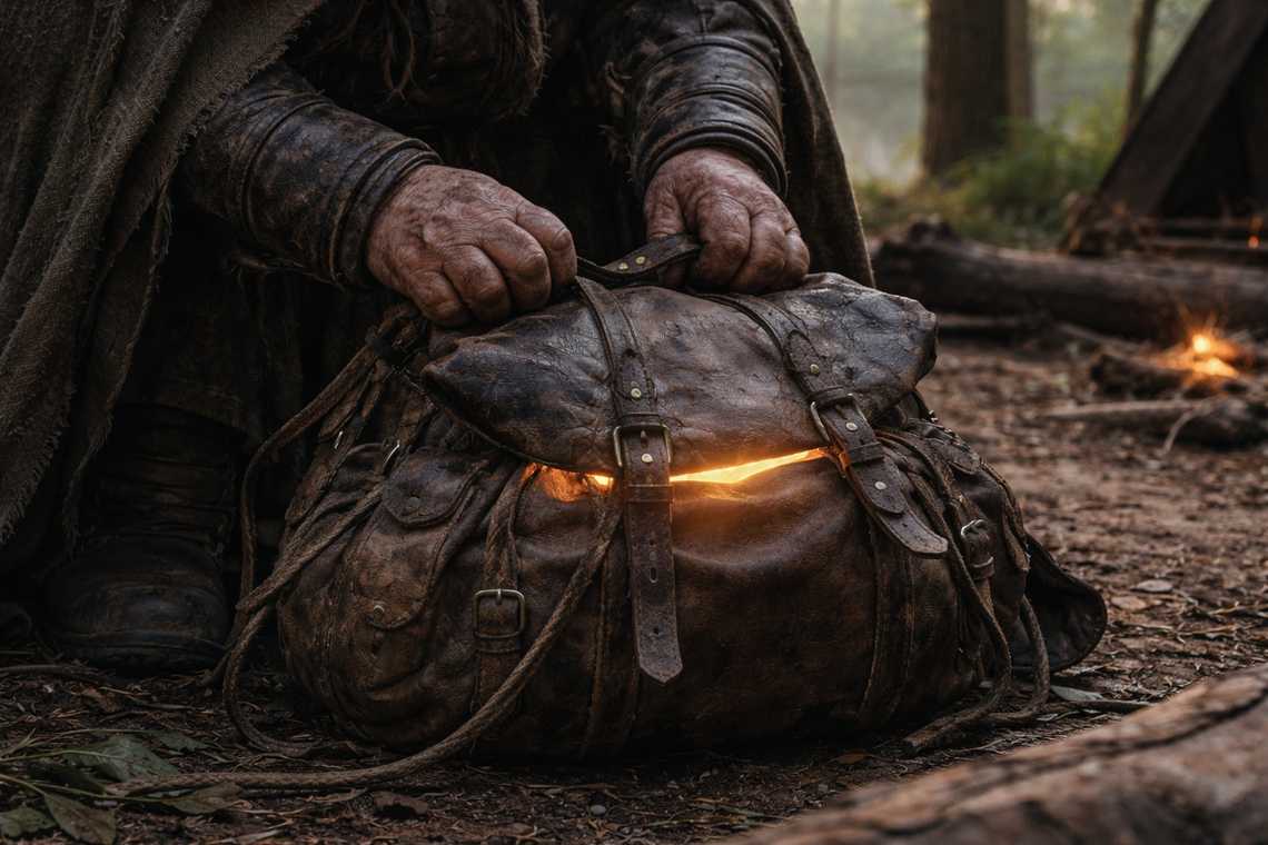 The Beacon inside Dulint's pack